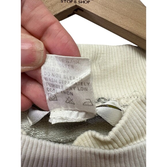 Vintage Women’s Casual Equipe Original Sport Logo Stripped Sweater Small Flaws - Picture 15 of 15